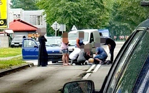 Potrącenie w Kętach. Trwa akcja ratunkowa – ZDJĘCIA!