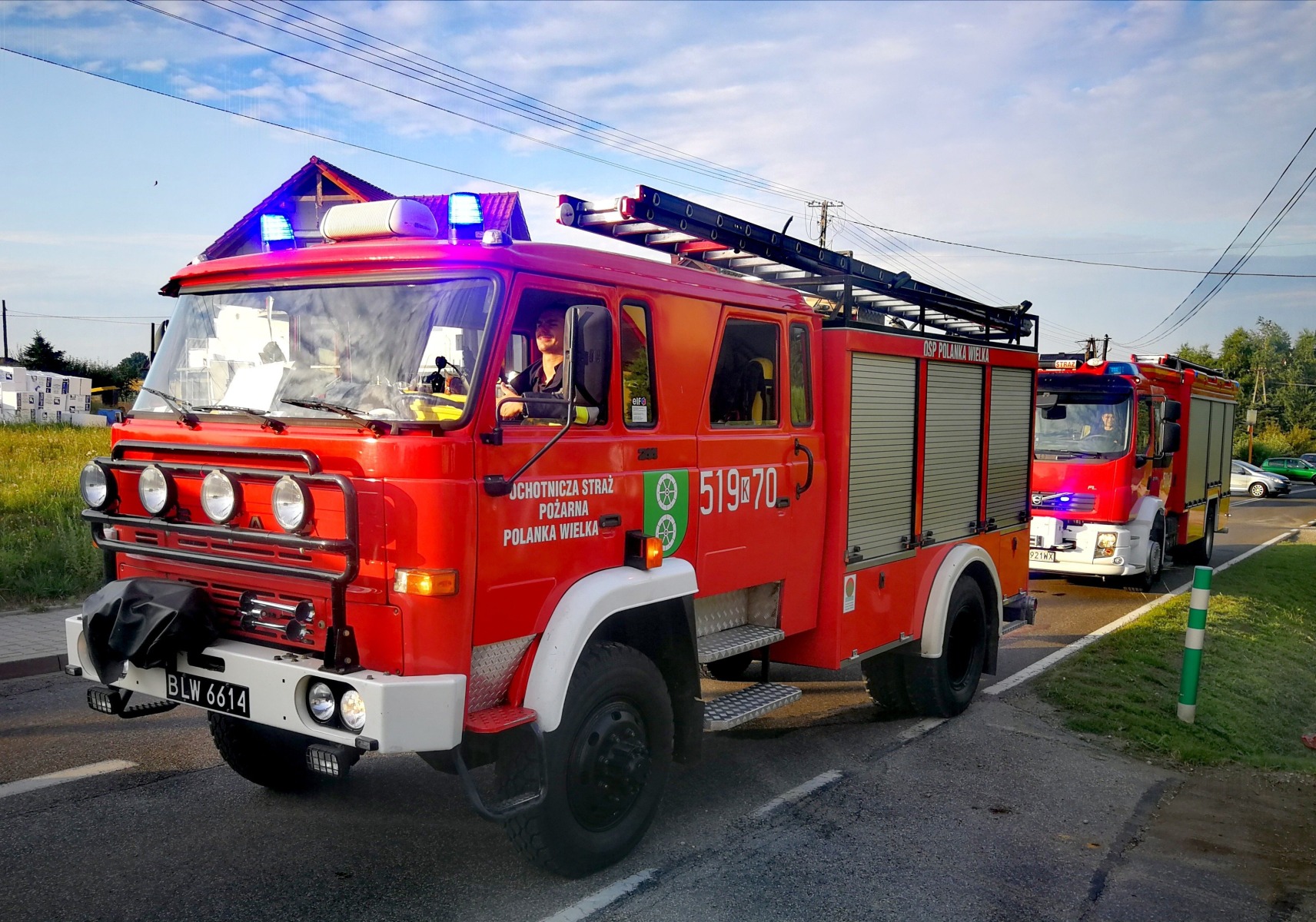Zderzenie dwóch pojazdów w Polance Wielkiej – ZDJĘCIA!