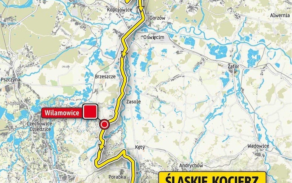 Przez powiat oświęcimski przejedzie IV etap wyścigu kolarskiego 76. TOUR DE POLOGNE 2019 – MAPA, UTRUDNIANIA!