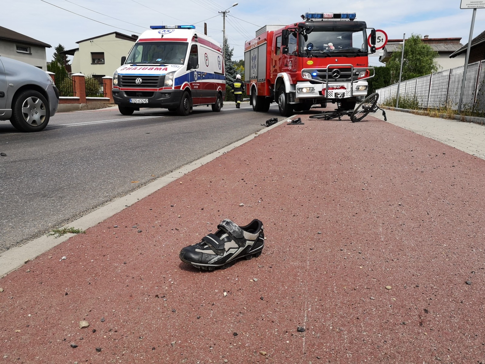 Poważny wypadek w Jawiszowicach. Na miejscu ląduje Śmigłowiec LPR – ZDJĘCIA!