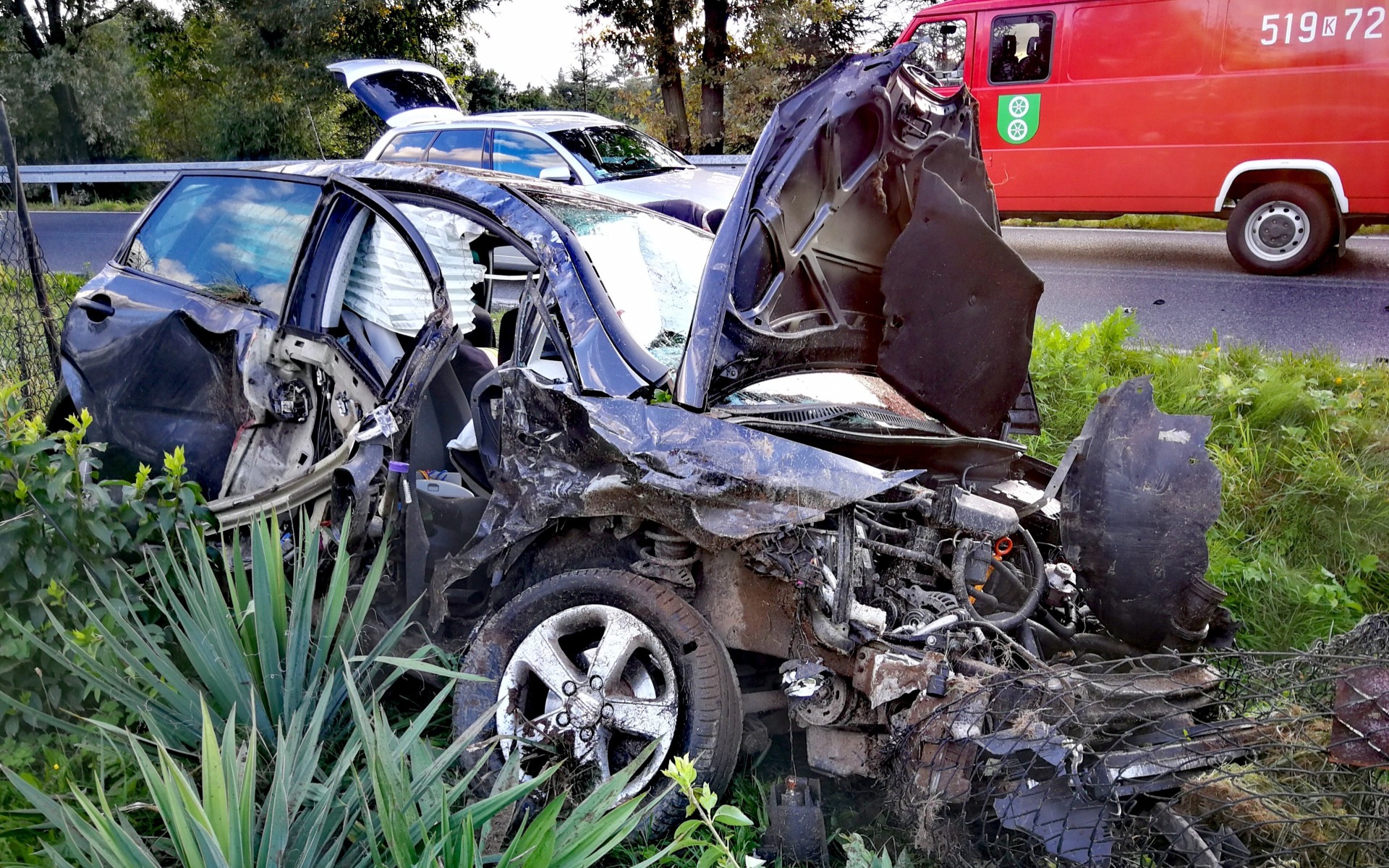 Niebezpieczny wypadek w Polance. Wśród poszkodowanych 11-latka. ZDJĘCIA!