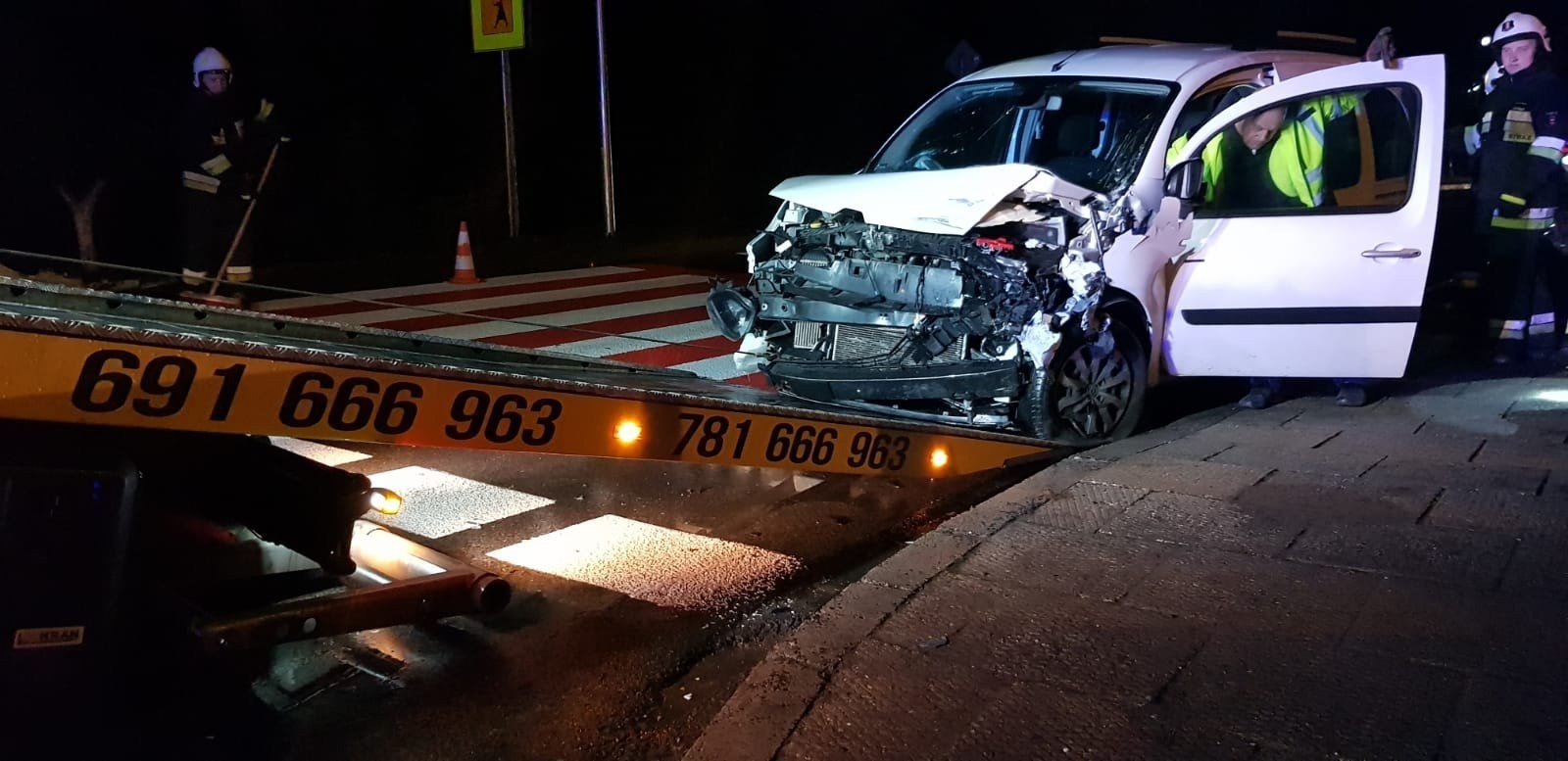 Sprawca kolizji okazał się poszukiwanym przez Sąd – ZDJĘCIA!