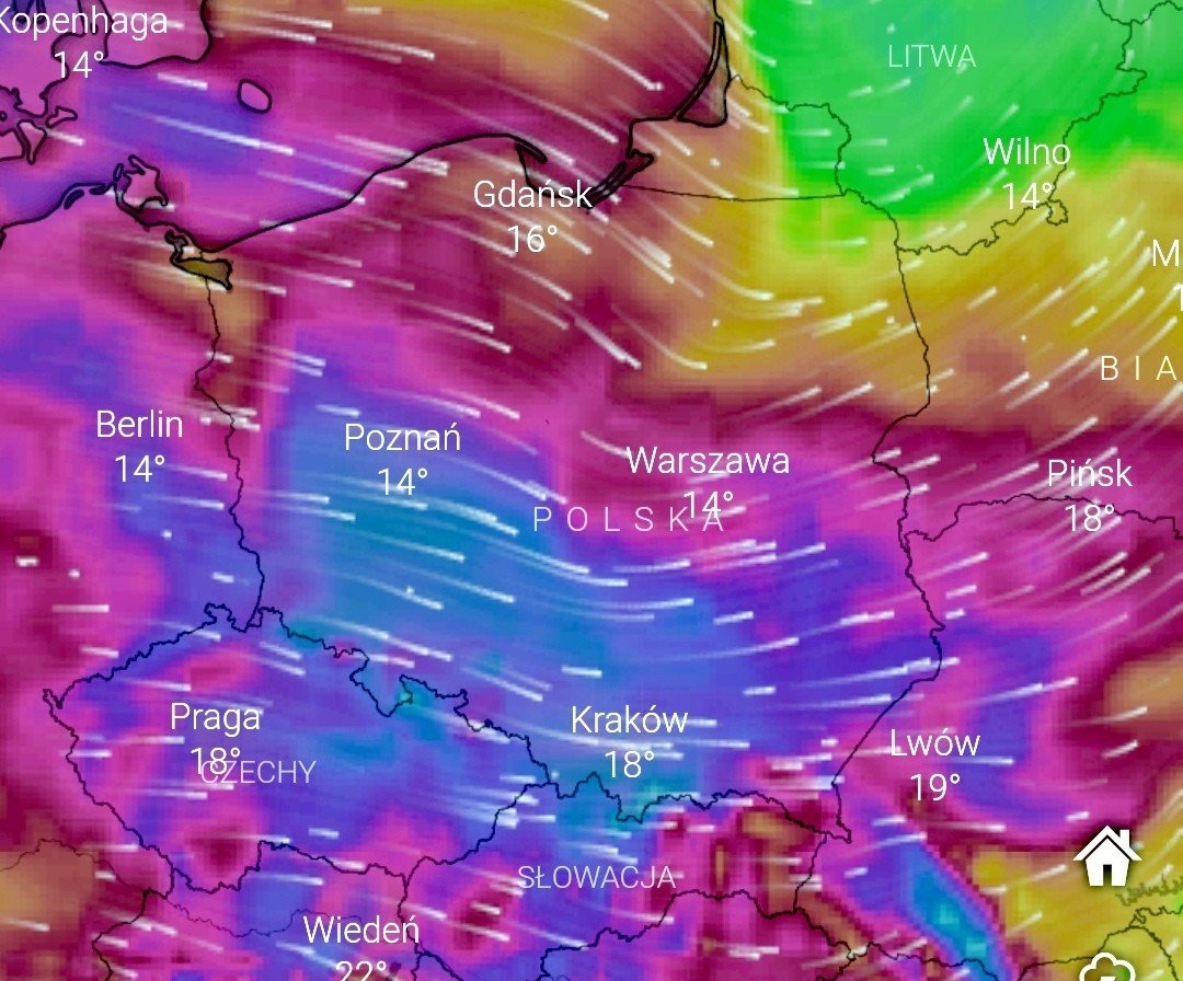 Ostrzeżenie przed bardzo silnym wiatrem ! Prośba o udostępnienie informacji