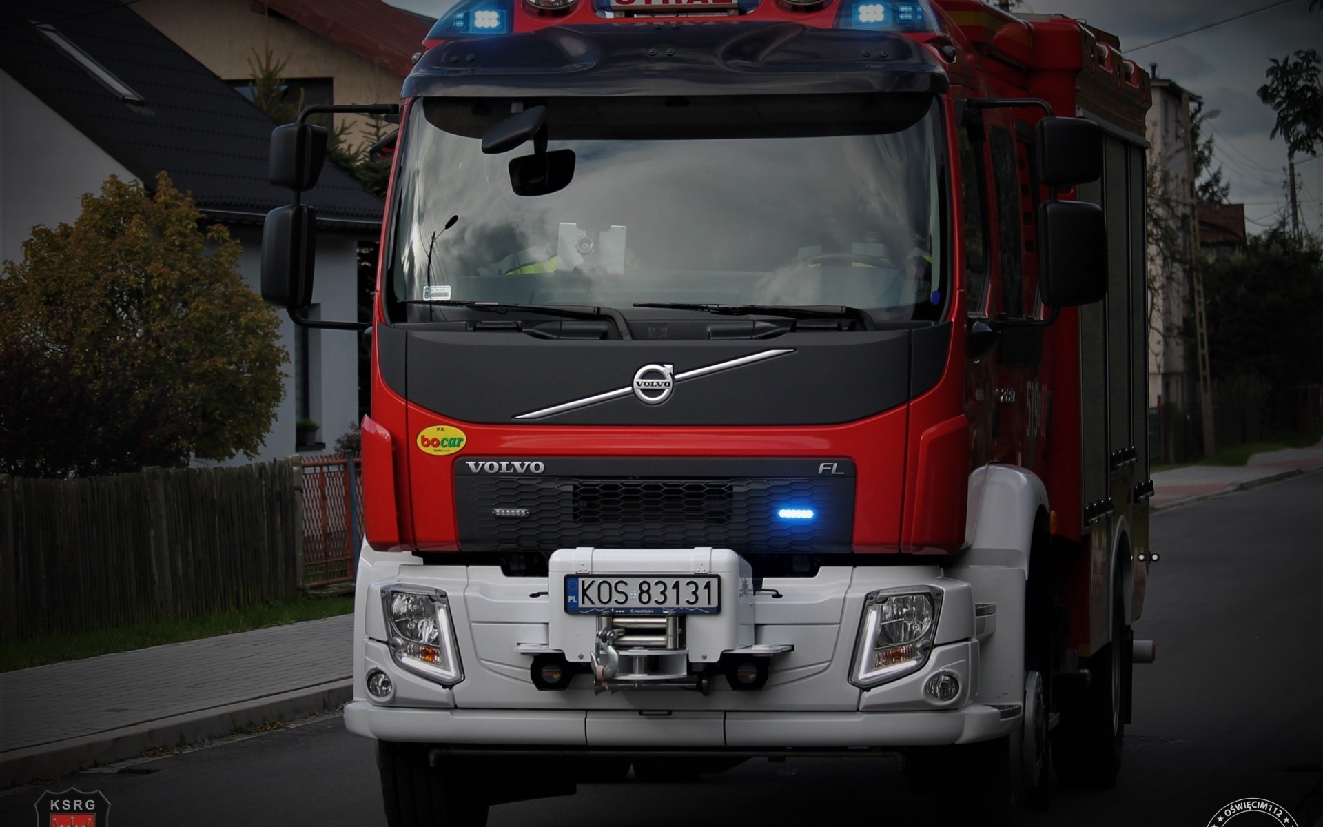 ZATOR Pożar w Domu Pomocy Społecznej Caritas. ZDJĘCIA