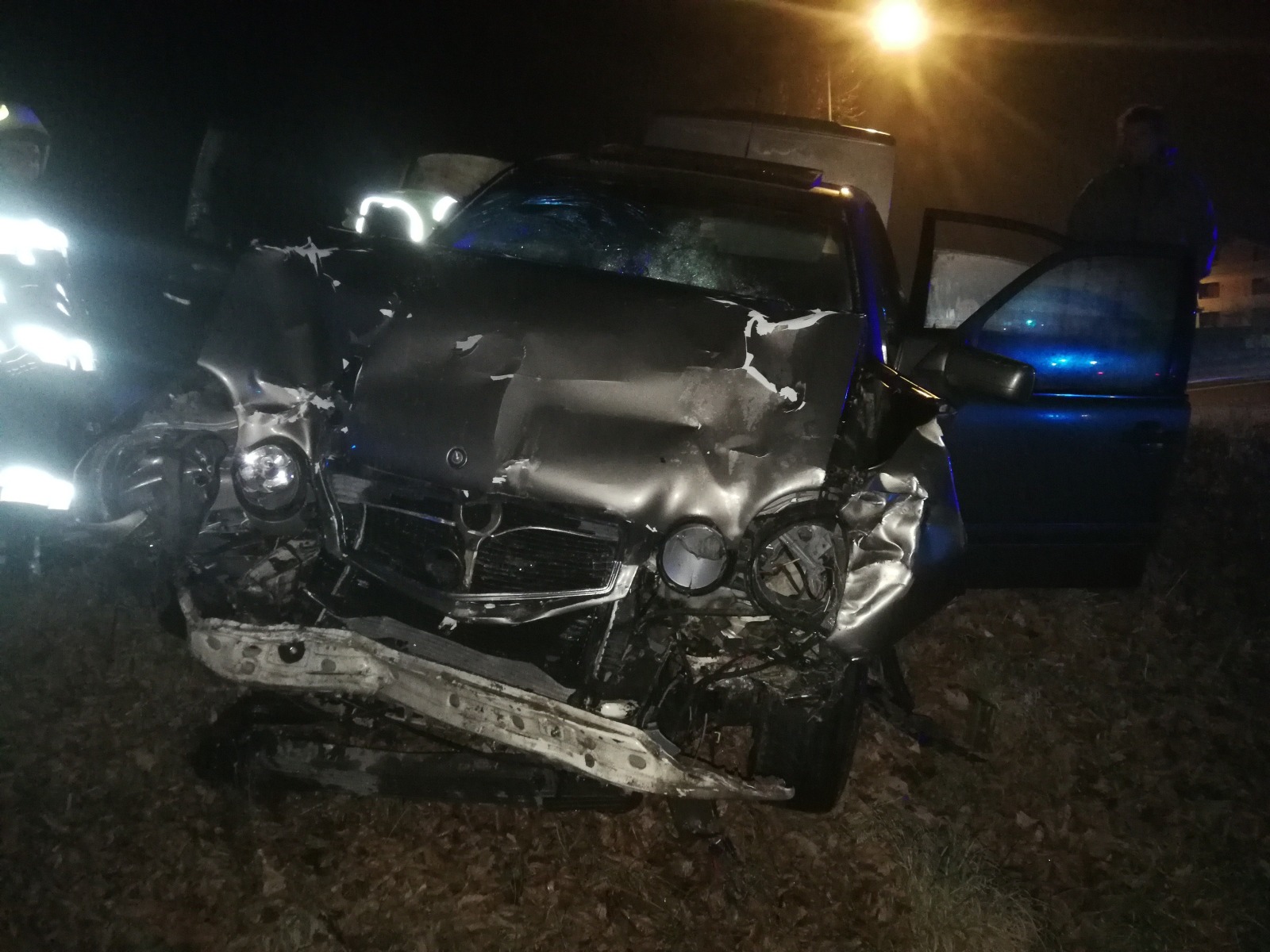 Nietrzeźwy kierujący doprowadził do kolizji drogowej – ZDJĘCIA!