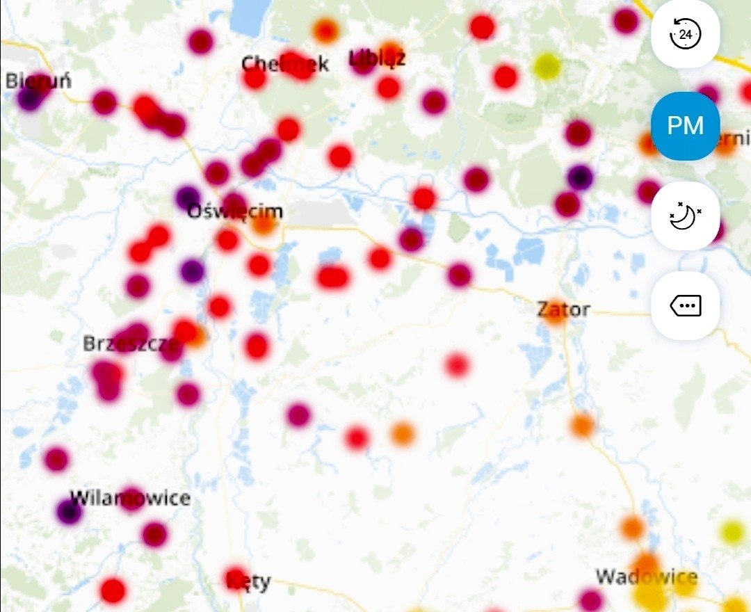 Policja prowadzi dziś akcję ,, Smog”, tymczasem w powietrzu odczuwamy kolejne rekordowe zanieczyszczenia pyłami zawieszonymi