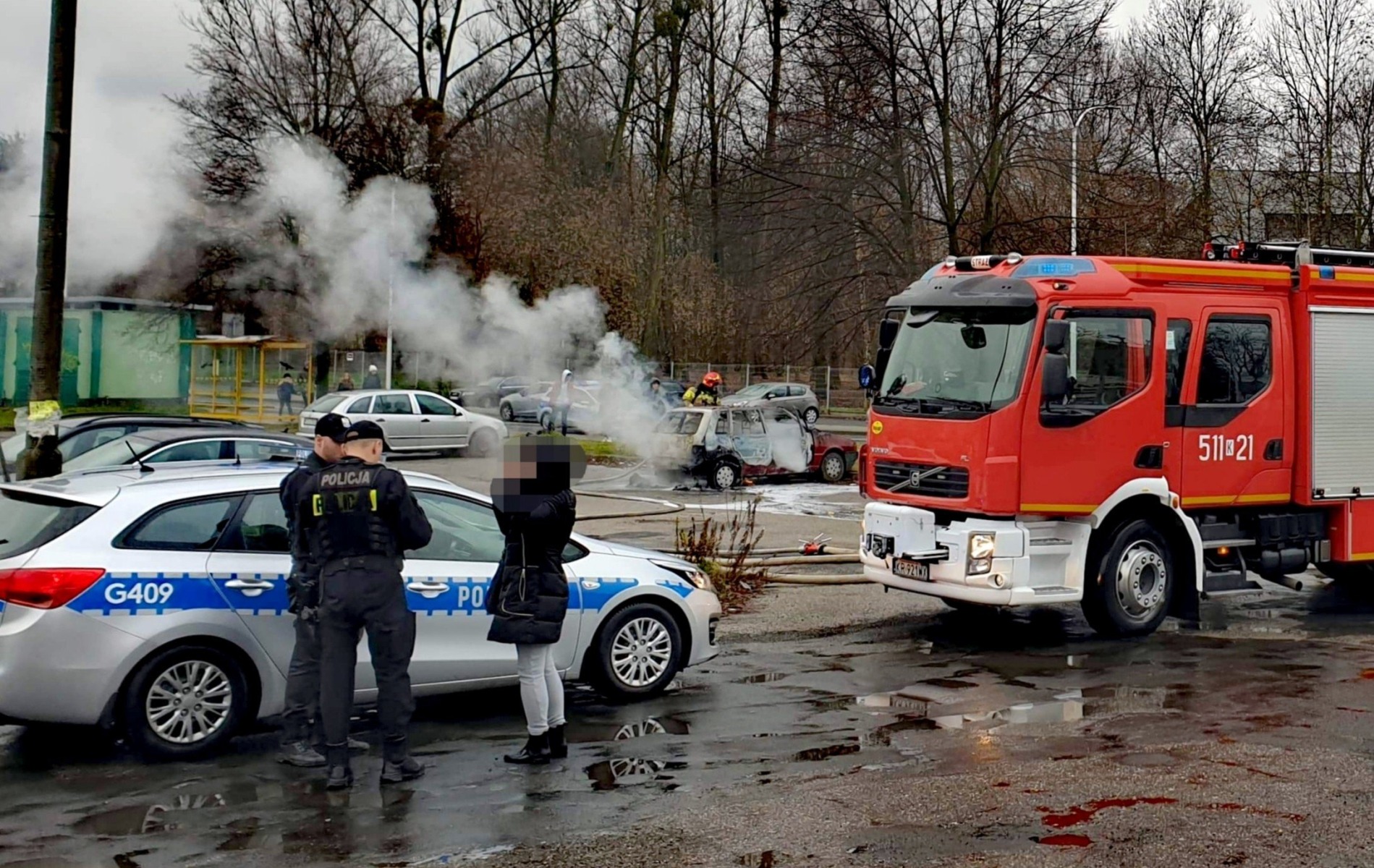 Pracowita wigilia służb ratowniczych w naszym powiecie