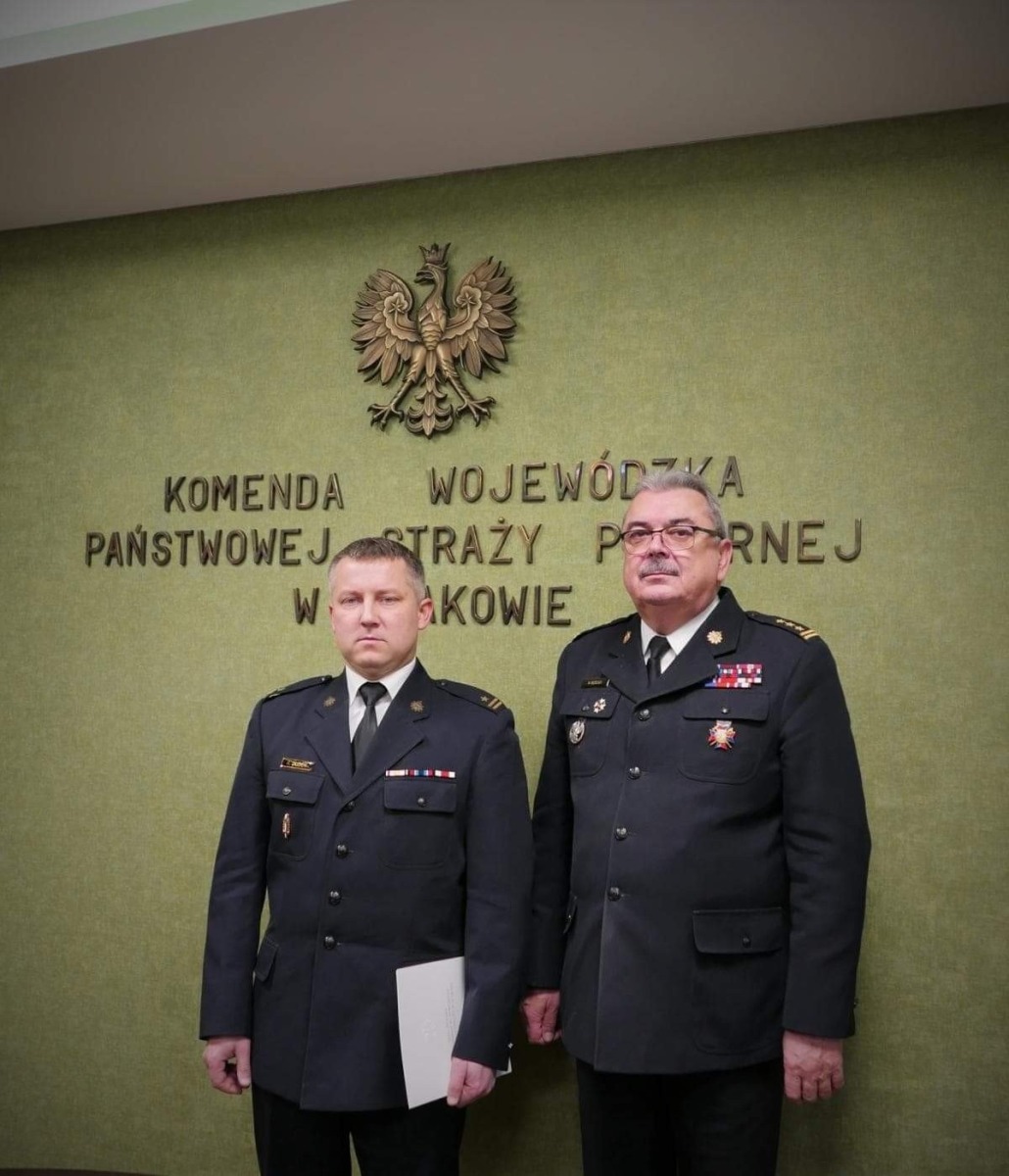 mł.bryg. Ryszard Dudek powołany do pełnienia obowiązków zastępcy Komendanta Powiatowego PSP w Oświęcimiu