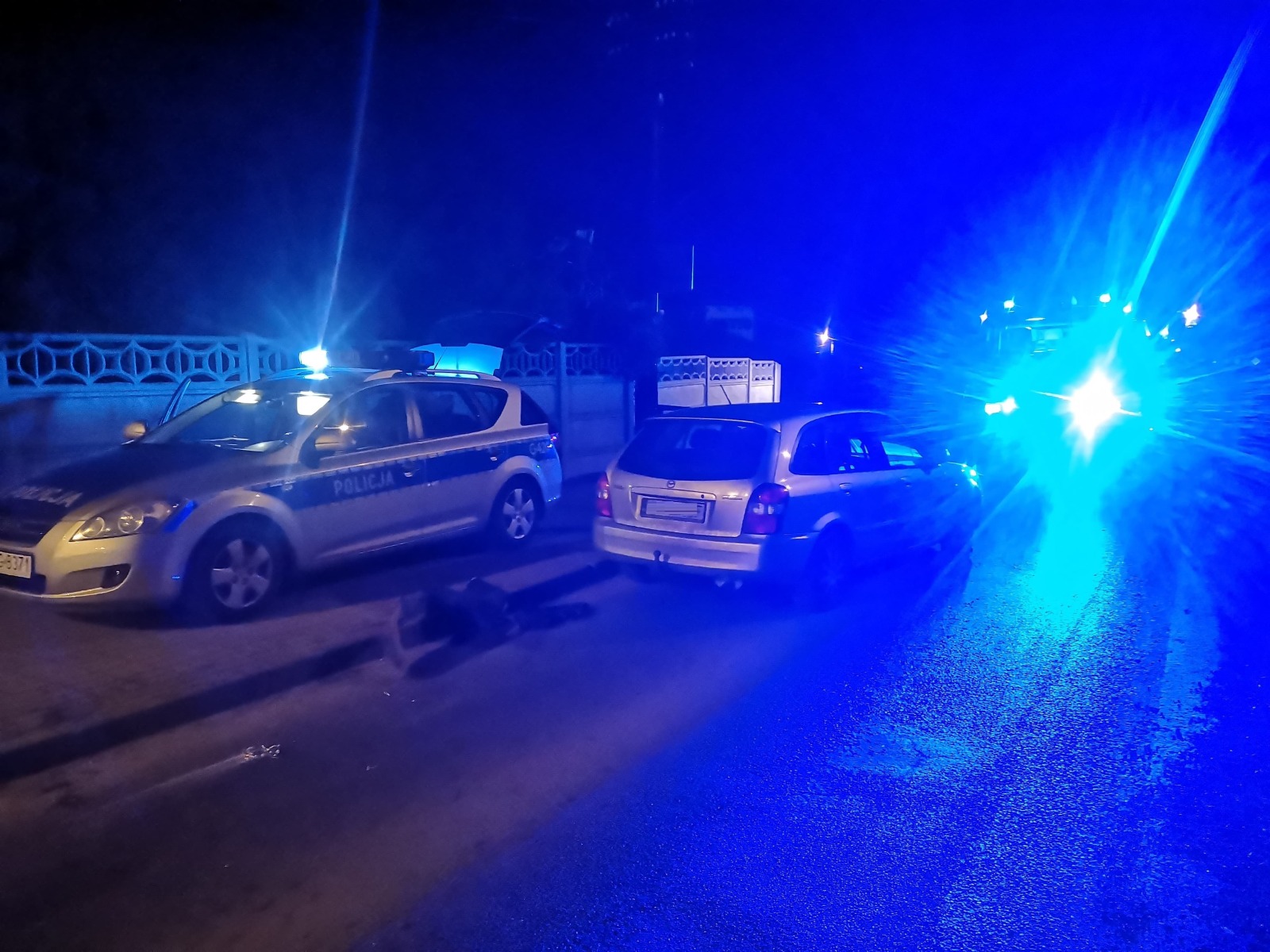 Policyjny pościg za pijanym kierowcą w Brzeszczach – ZDJĘCIA!