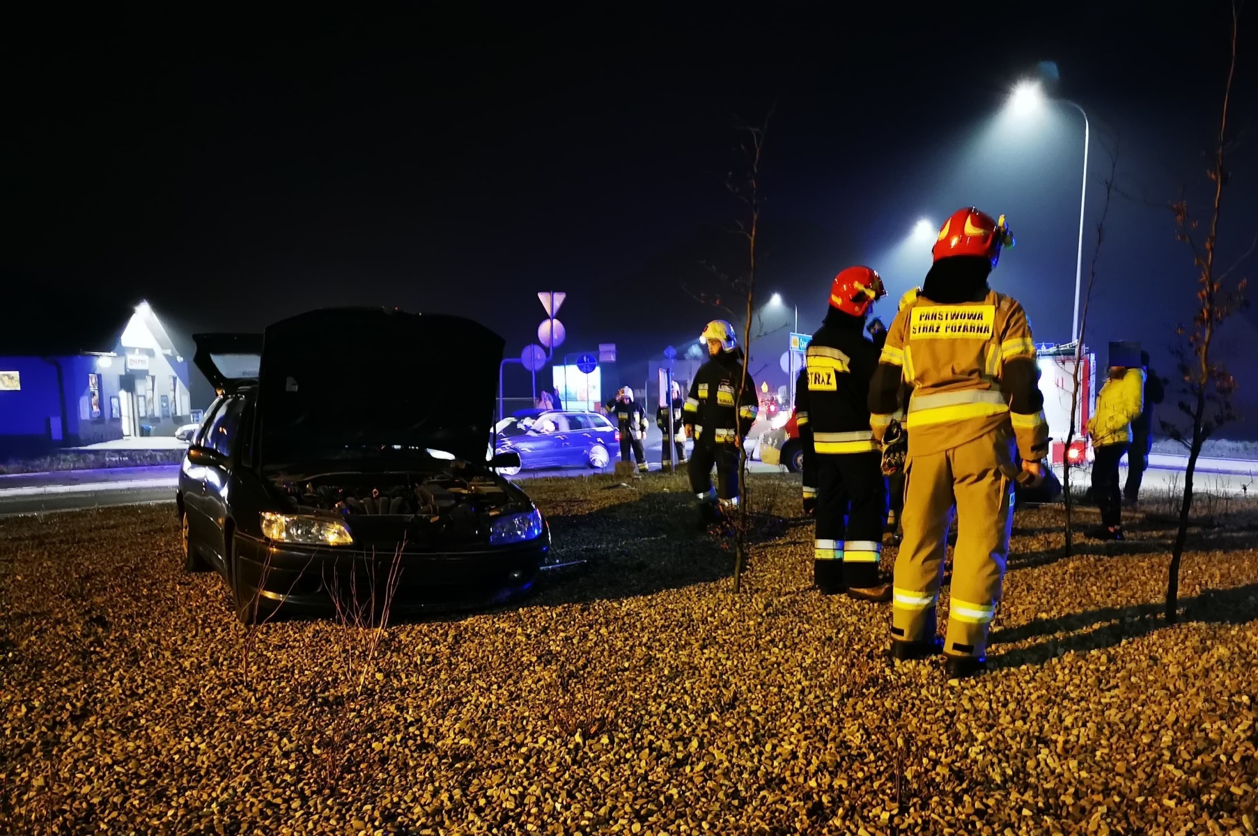 Mężczyzna spowodował kolizję, mając w organizmie blisko 3 promile alkoholu. Został zatrzymany przez Ratownika ZSR – ZDJĘCIA!