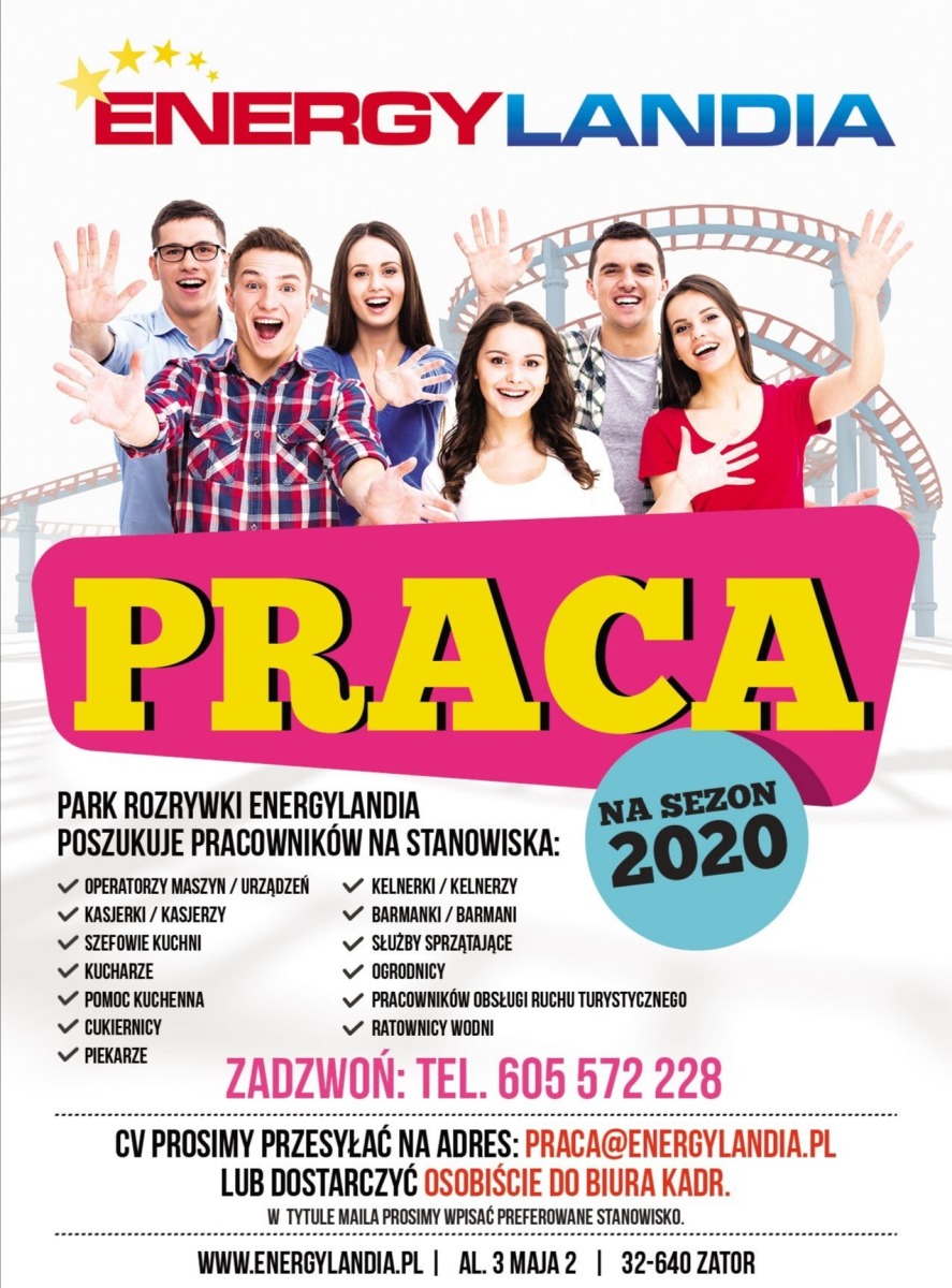 Energylandia poszukuje pracowników. Wśród poszukiwanych stanowisk praca dla Ratowników Wodnych
