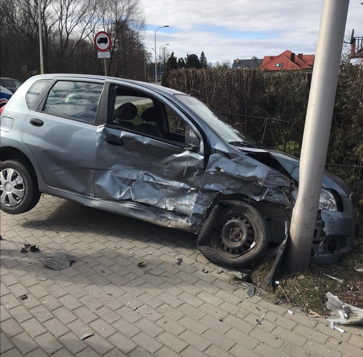 Poszkodowany w zdarzeniu drogowym okazał sie być przestępcą