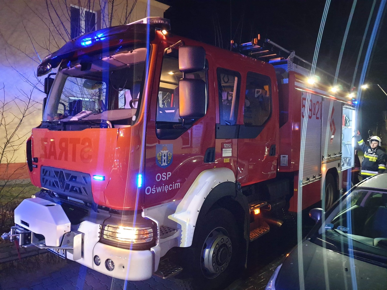 Jednostki OSP poinformują o zagrożeniu związanym z COVID-19