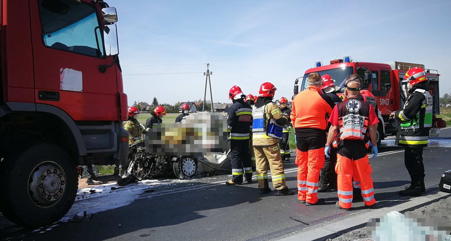 Tragedia na DK44 w Oświęcimiu. ZDJĘCIA, FILM!