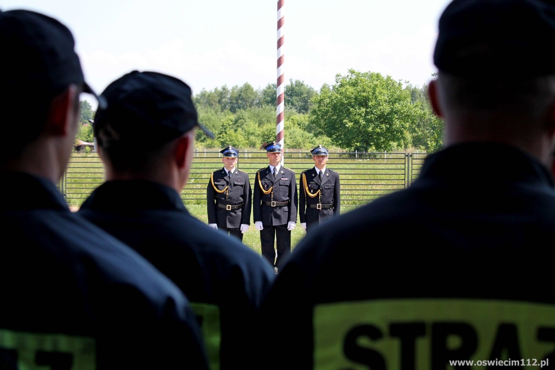 Strażacy PSP Oświęcim awansowani na wyższe stopnie służbowe