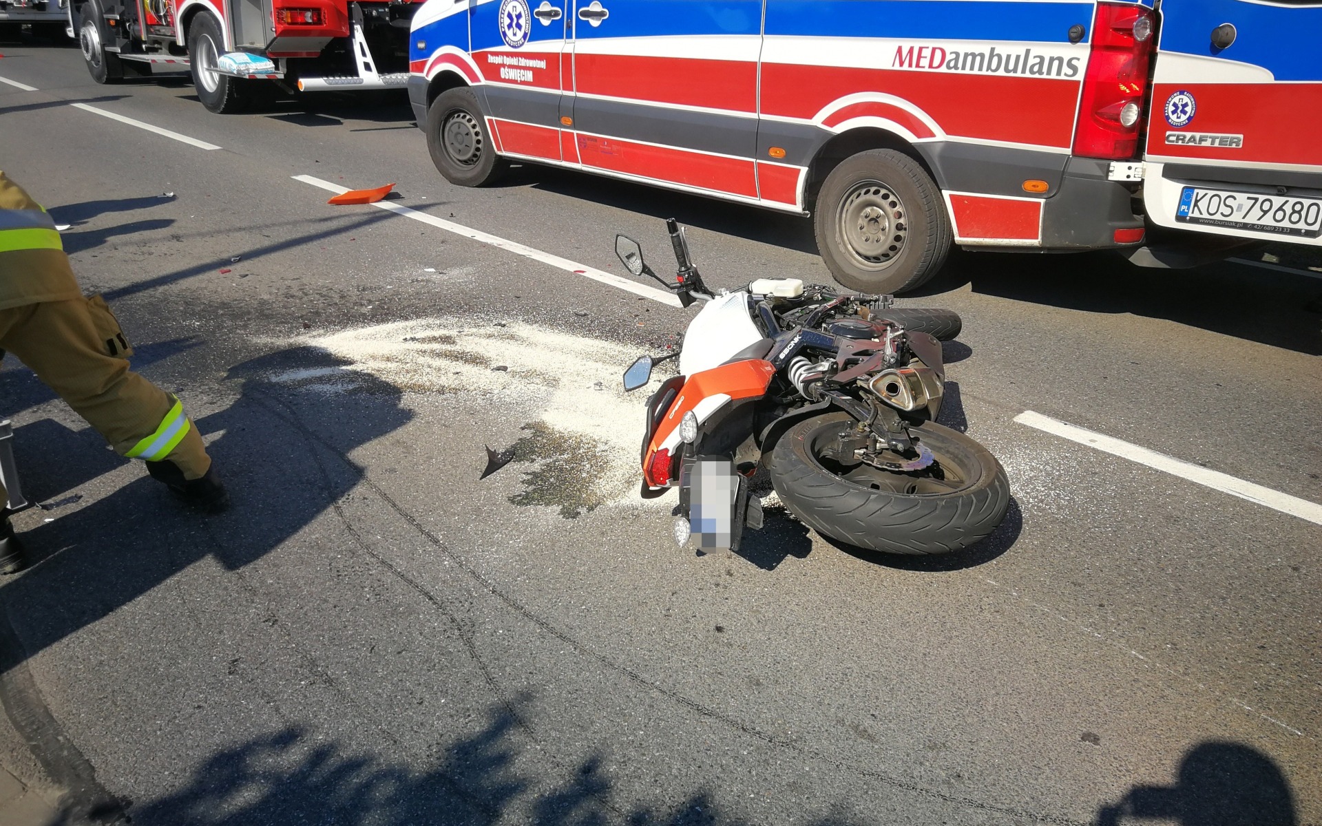 ,, Bezpieczny Motocykl 2020″ działania Małopolskiej Policji