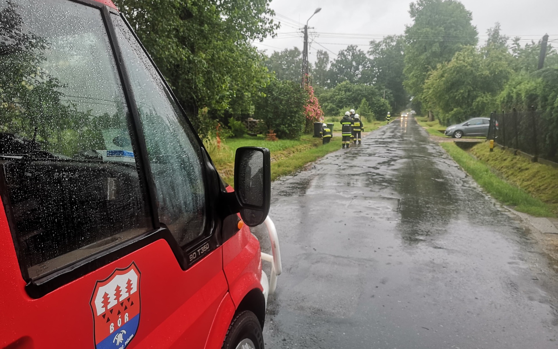 Strażacy interweniowali w związku z intensywnym opadem deszczu – ZDJĘCIA!