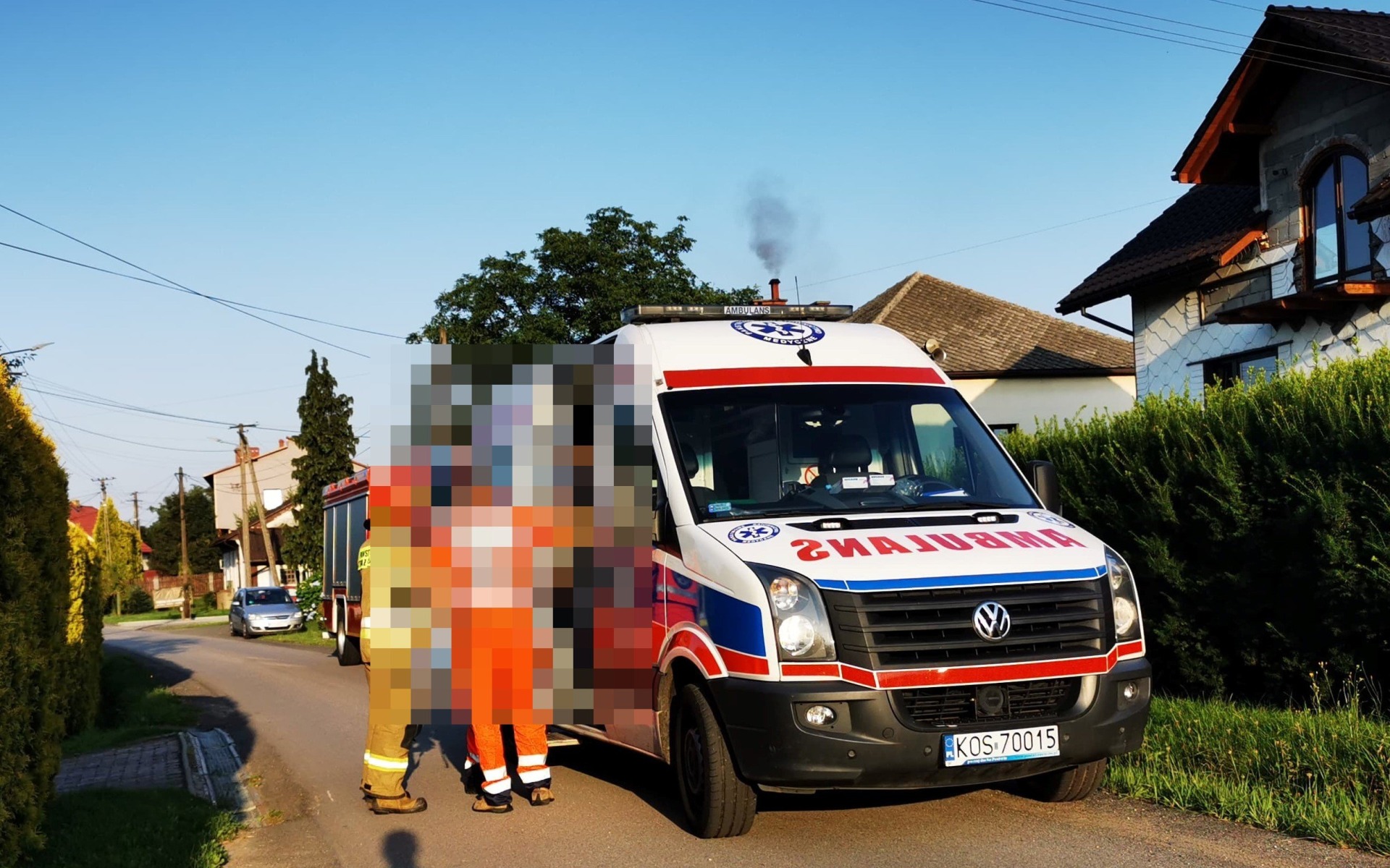 Mieszkanka Osieka podtruta oparami chloru – ZDJĘCIA!