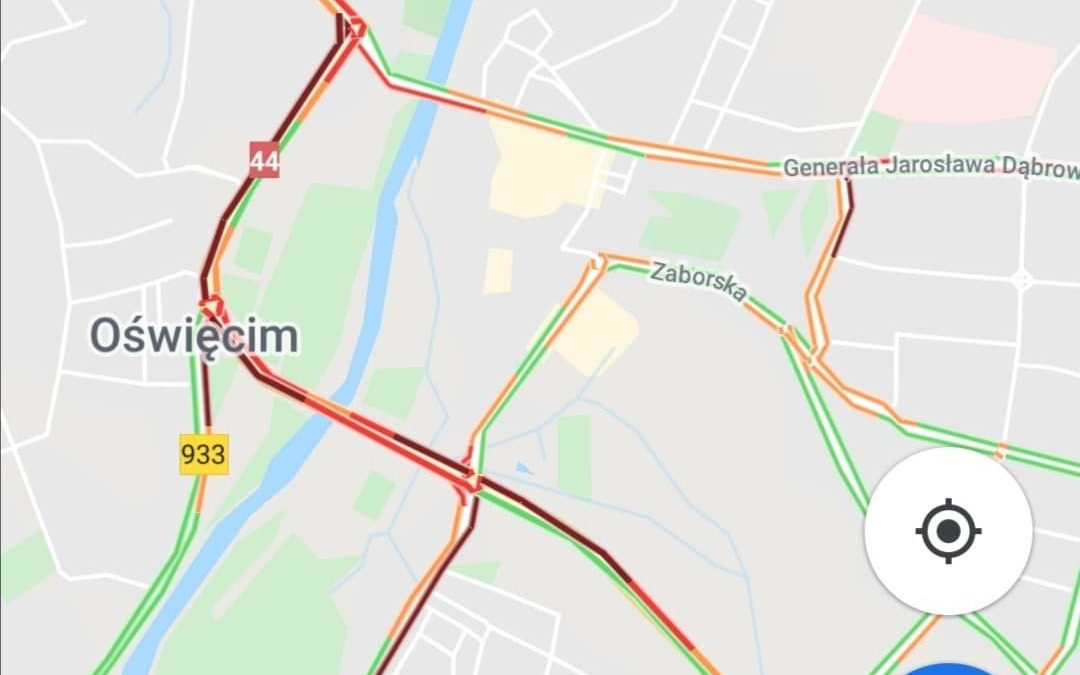 Awaria samochodu na moście Jagiellońskim. Kolejne utrudnienia na DK44