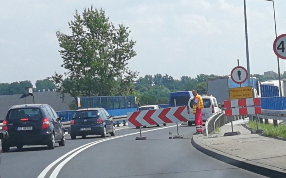 Poważne utrudnienia na DK44 w Oświęcimiu