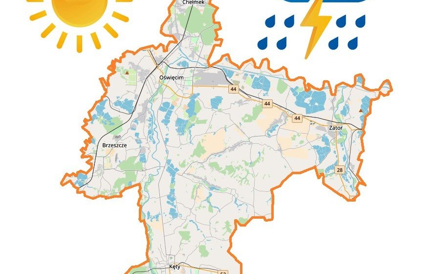 Słoneczny poniedziałek. Wieczorem prognozowane są burze. IMGW wydał ostrzeżenie I stopnia