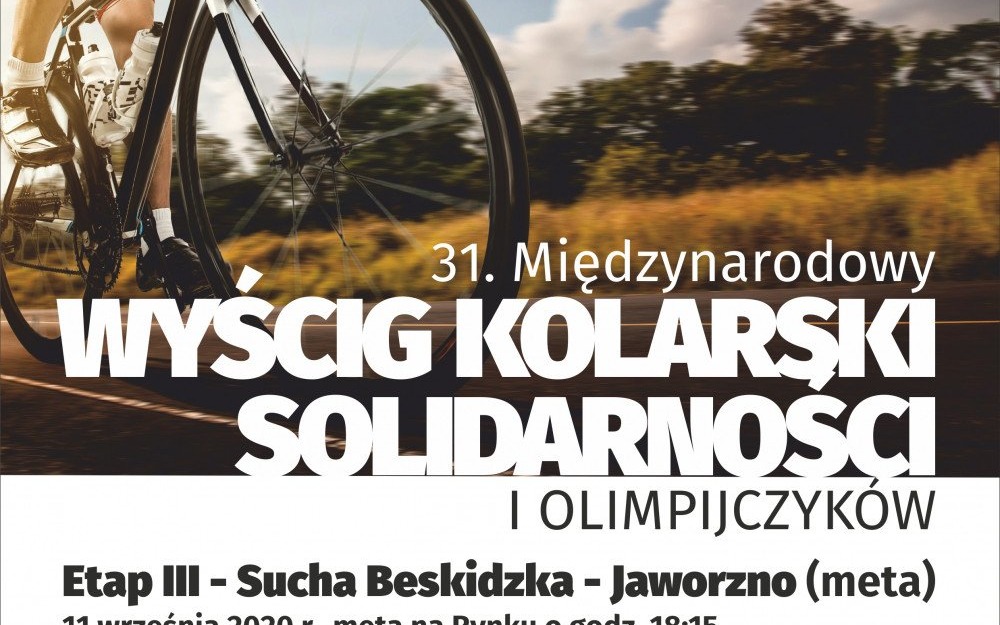 Utrudnienia  w ruchu drogowym w związku z „31. Wyścigiem Kolarskim Solidarności i Olimpijczyków”