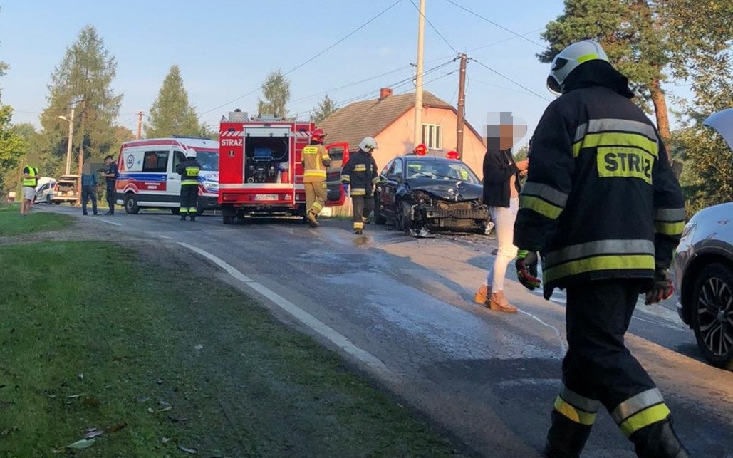 Karambol na pograniczu województwa małopolskiego i śląskiego – ZDJĘCIA!