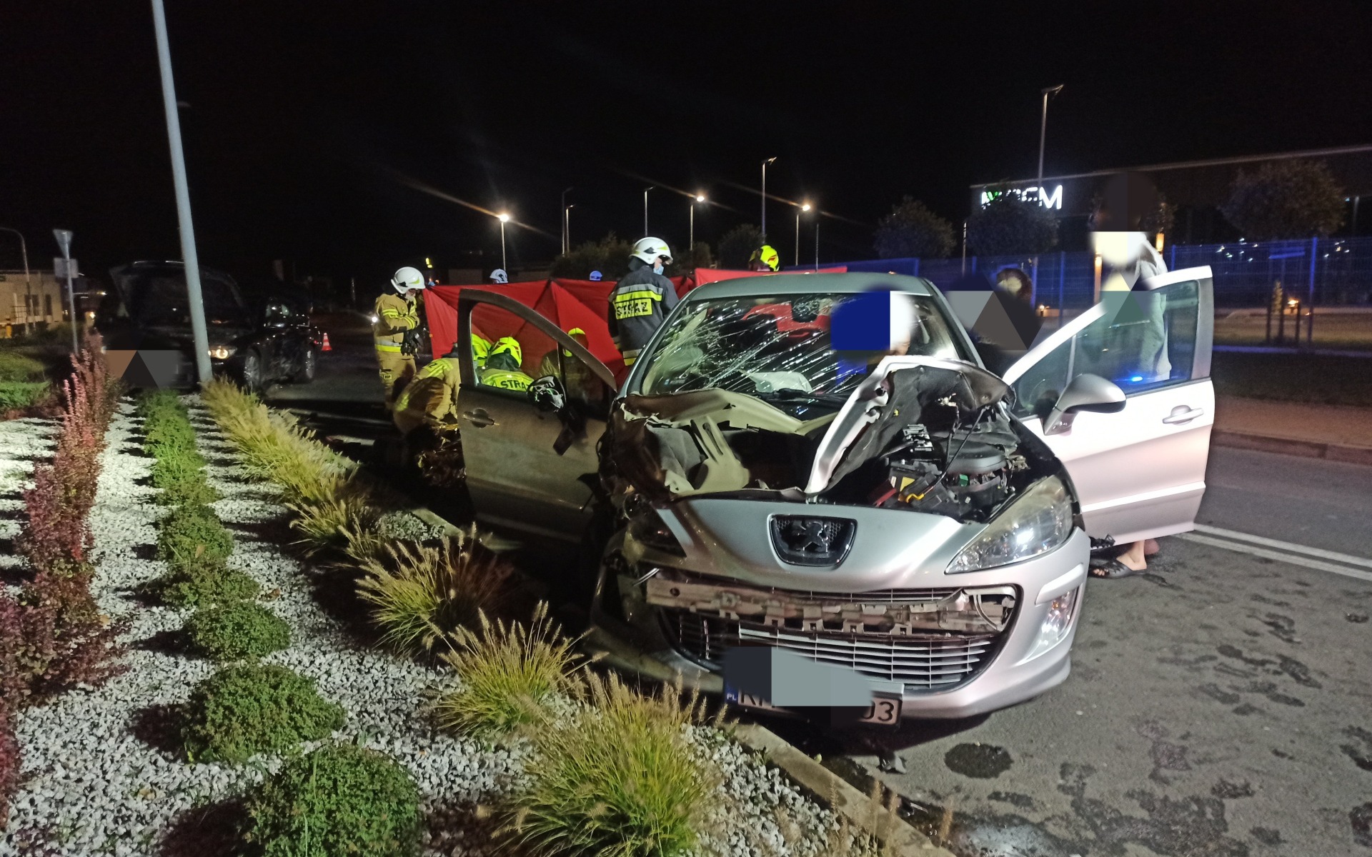 Karambol w Zatorze. Śmigłowiec LPR w akcji – ZDJĘCIA, FILM!