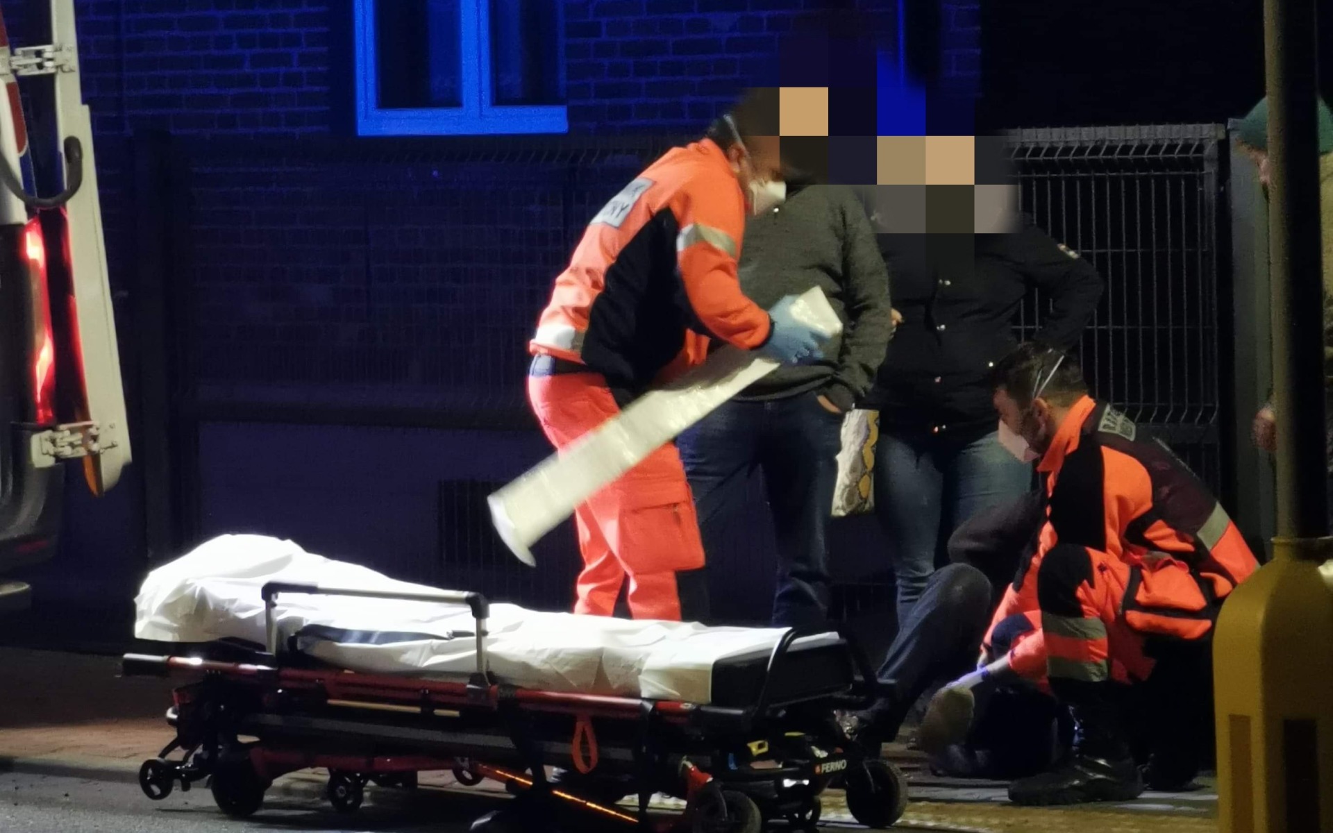 Potrącenie rowerzysty w Nowe Wsi – ZDJĘCIA!