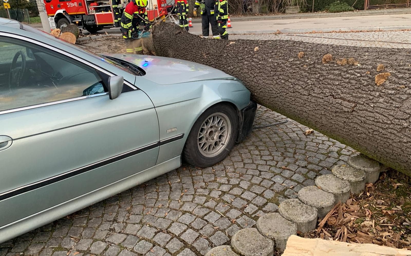 Silne podmuchy wiatru. W działaniach strażacy – ZDJĘCIA!