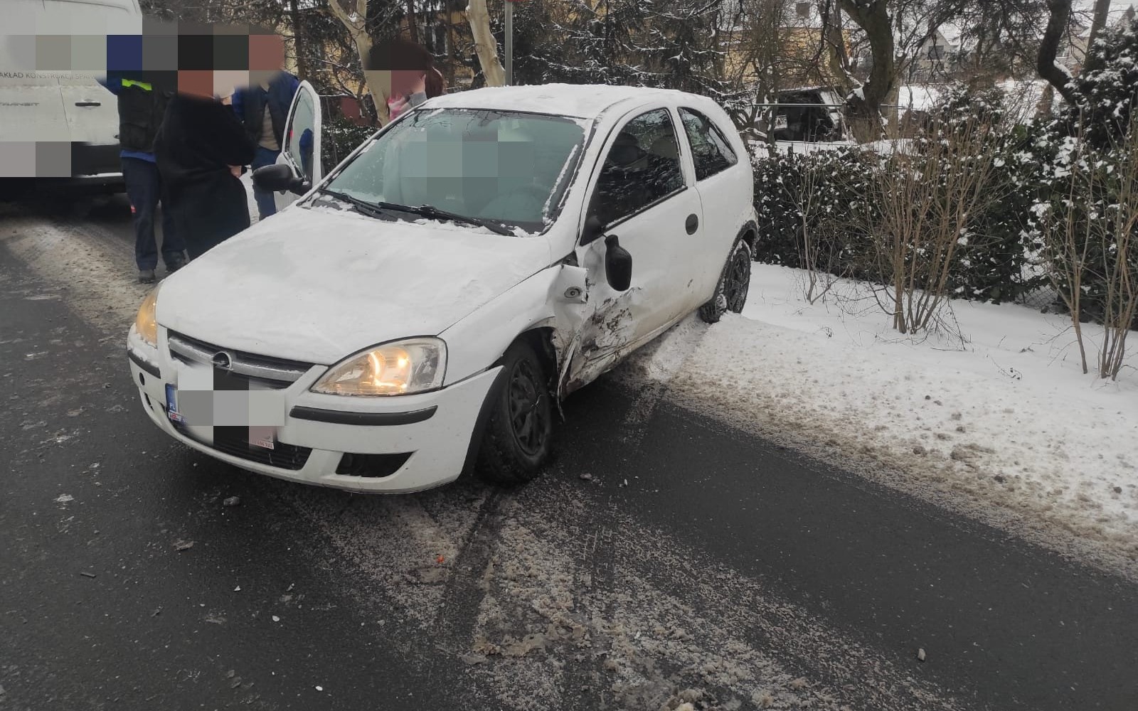 Zablokowana DW948 w Łękach – ZDJĘCIA!