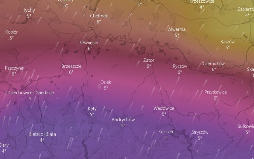 Do soboty prognozowany jest silny wiatr. Pierwsze interwencje strażaków