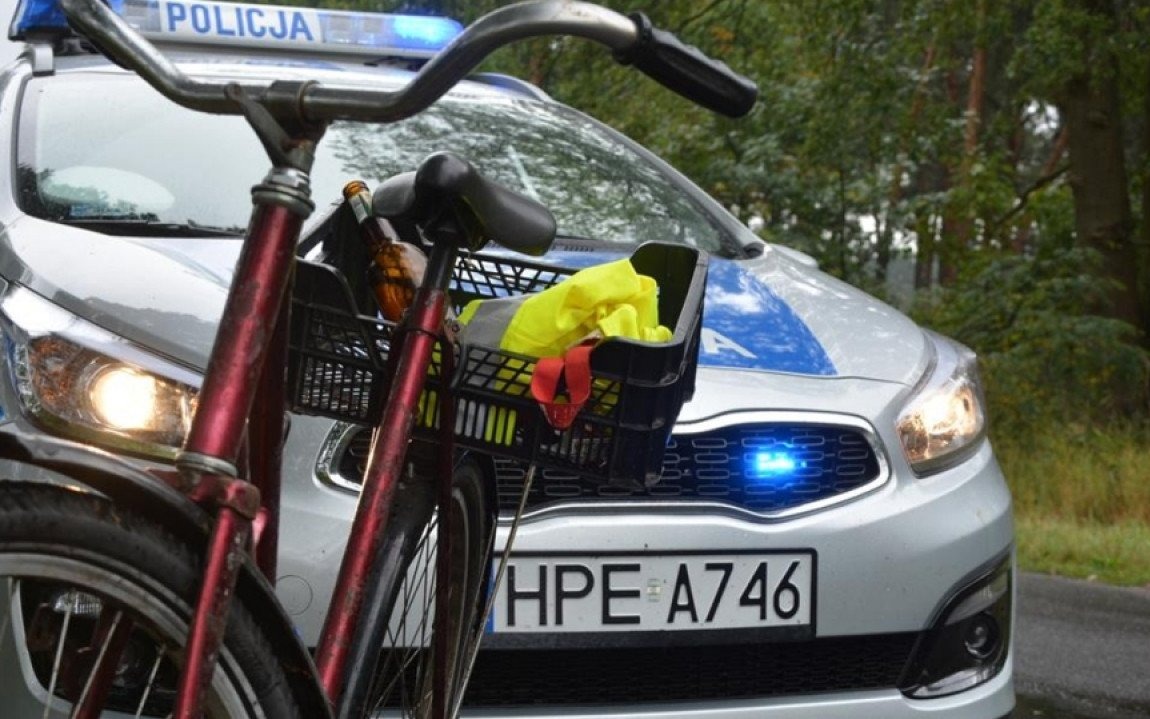 Pijany rowerowy duet wpadł w ręce policjantów z grupy Speed