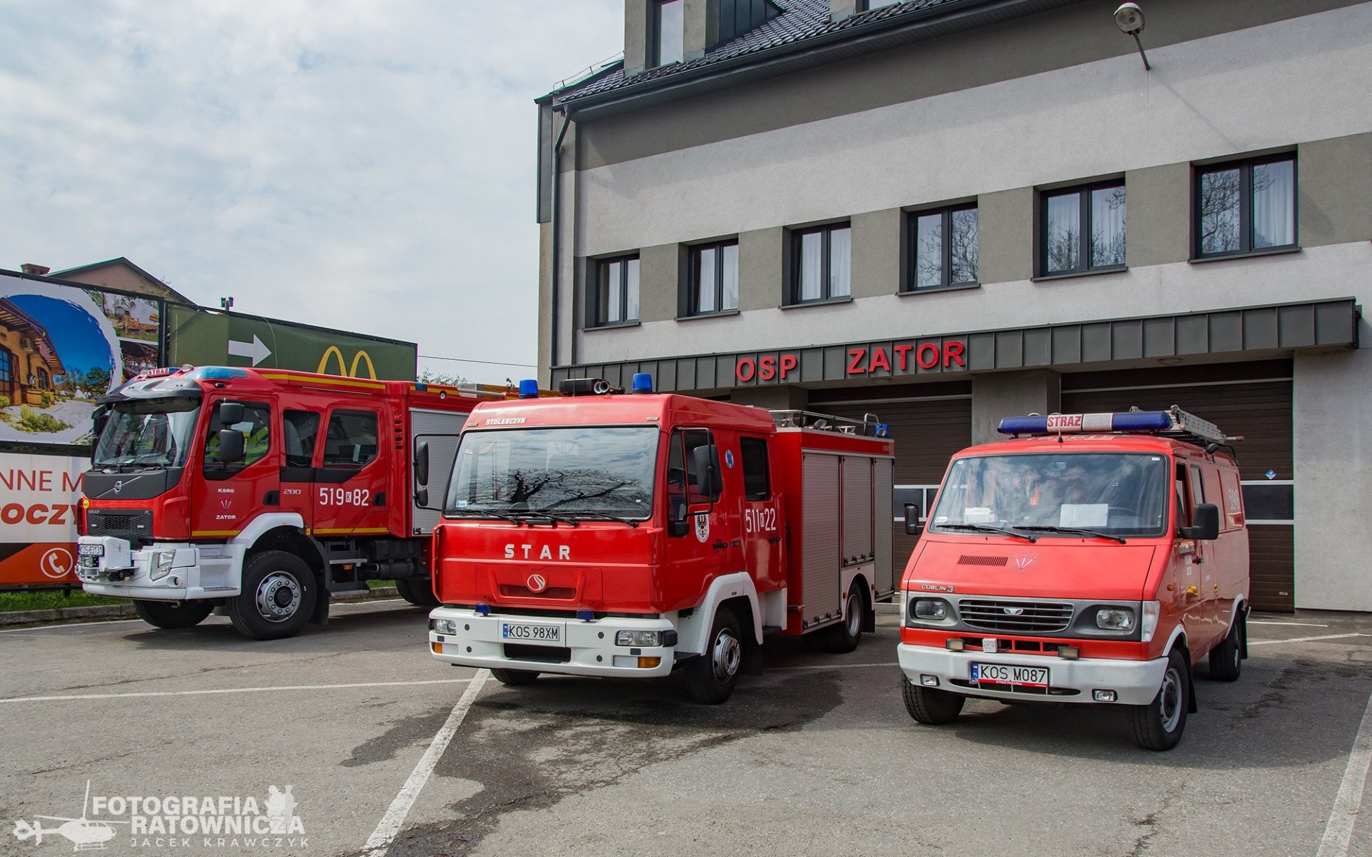 Średni samochód ratowniczo-gaśniczy z JRG Oświęcim, przekazany strażakom z OSP Zator – ZDJĘCIA!