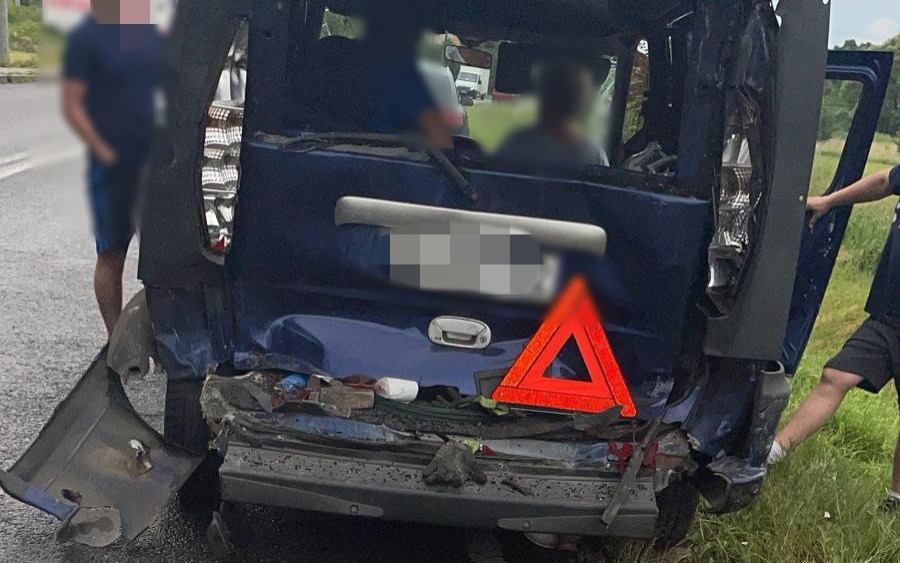 Po wypadku utrudnienia w Bobrku – ZDJĘCIA!