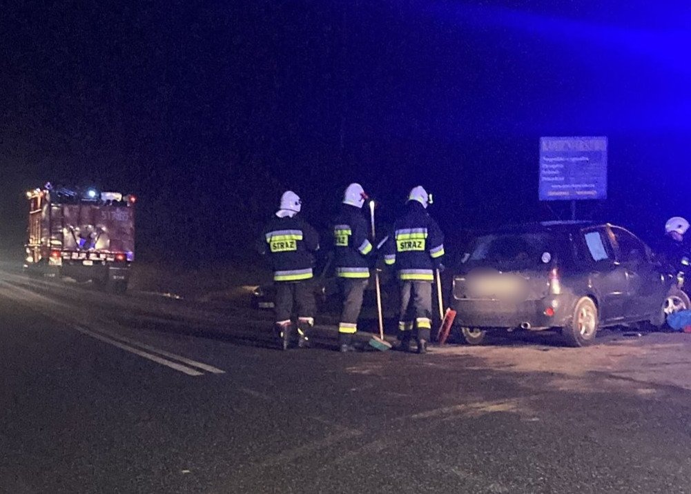 Wypadek w Głębowicach. Jedna osoba poszkodowana – ZDJĘCIA!