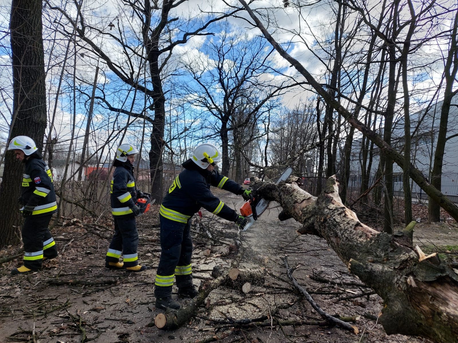Wiatr nie odpuszcza. Już 46 interwencje strażaków w naszym powiecie – ZDJĘCIA!