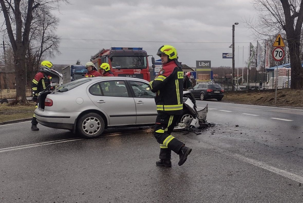 Utrudnienia na DK52 w Kętach – ZDJĘCIA!