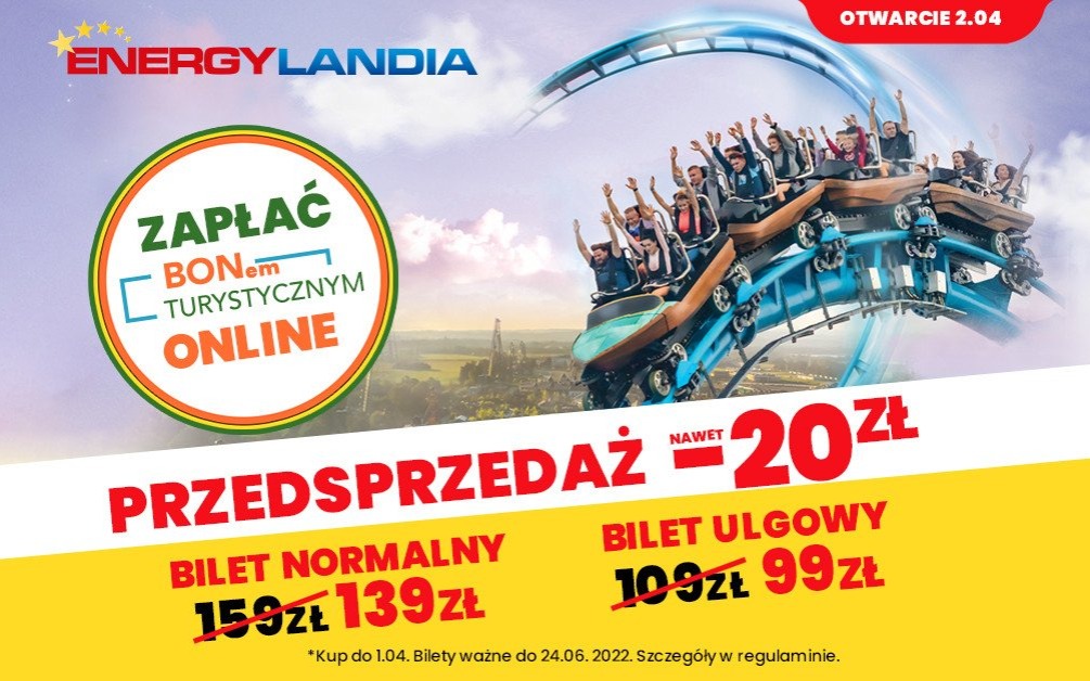 Krajowa turystyka na światowym poziomie! Wiemy, jak kupić bilety w dobrej cenie do Energylandii