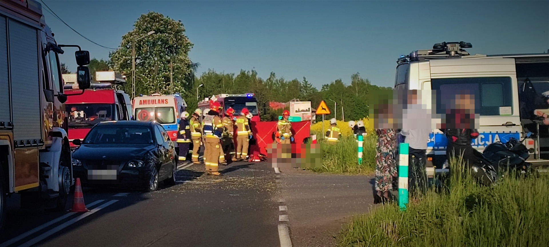 Wypadek w Osieku. Policja ustaliła sprawcę zdarzenia