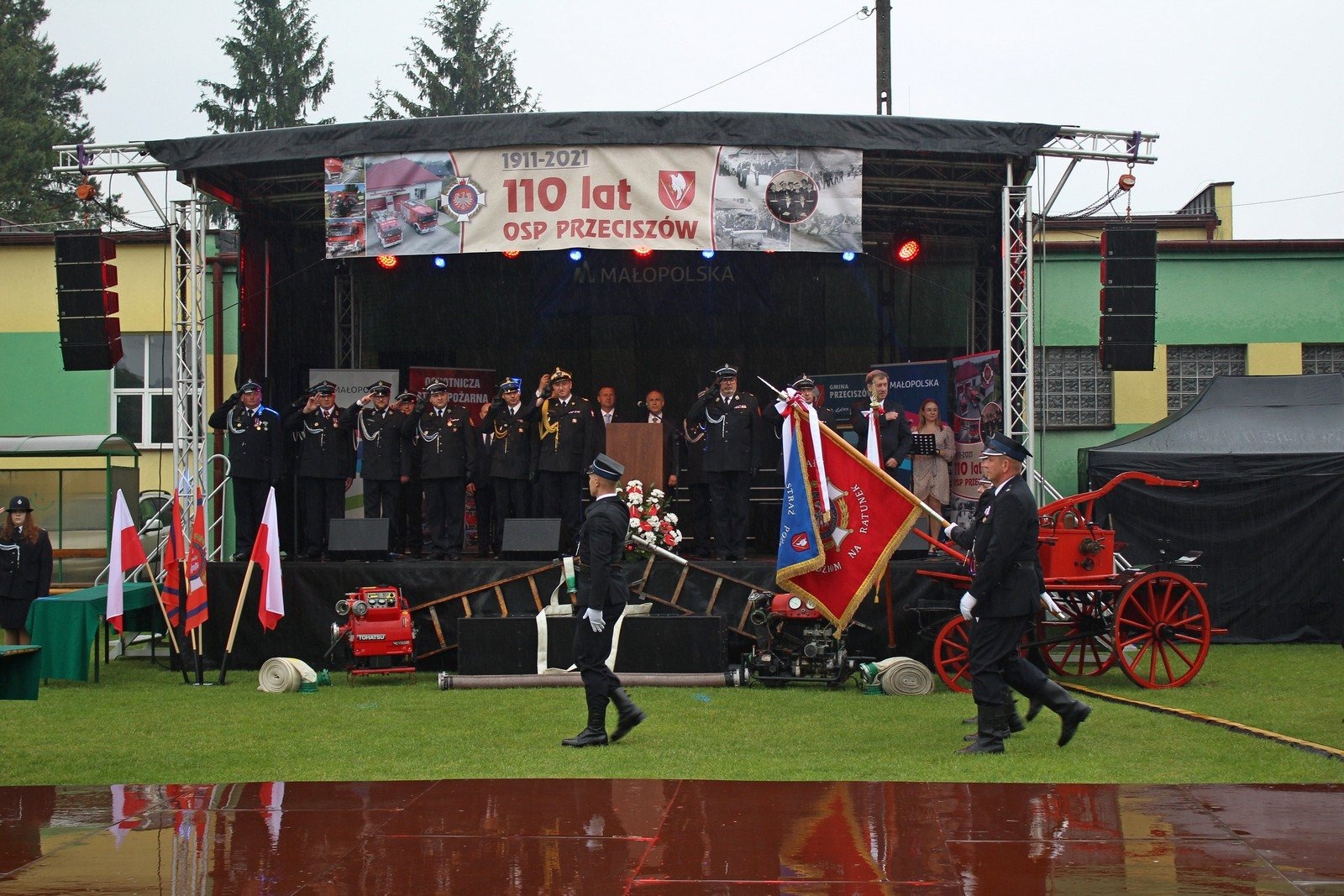 Strażacy z Przeciszowa świętowali 110-lecie powstania OSP!
