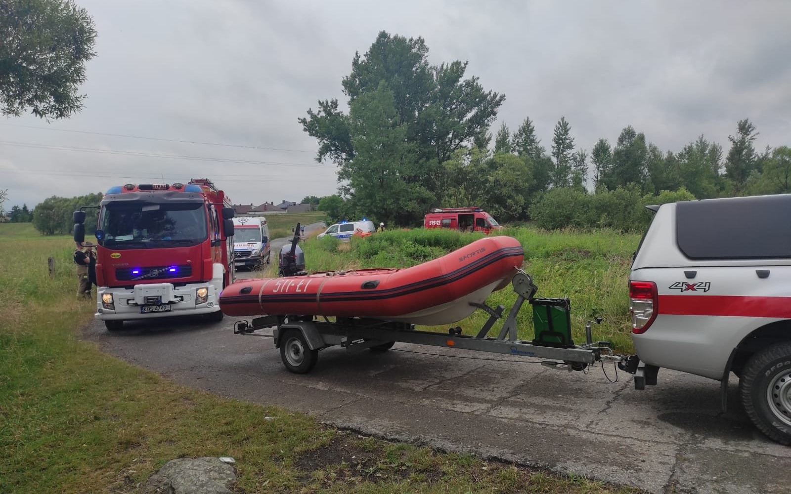 Udana akcja ratownicza na Sole w Broszkowicach