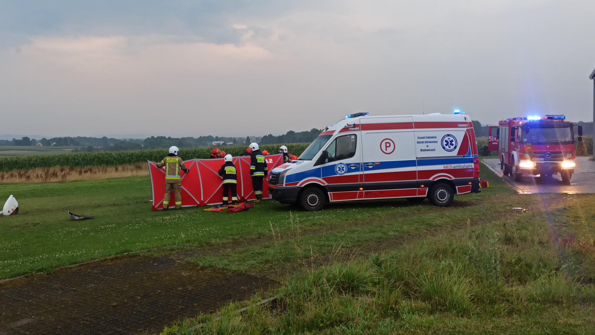Tragedia na lotnisku,, Zator”. Trwa RKO – ZDJĘCIA!