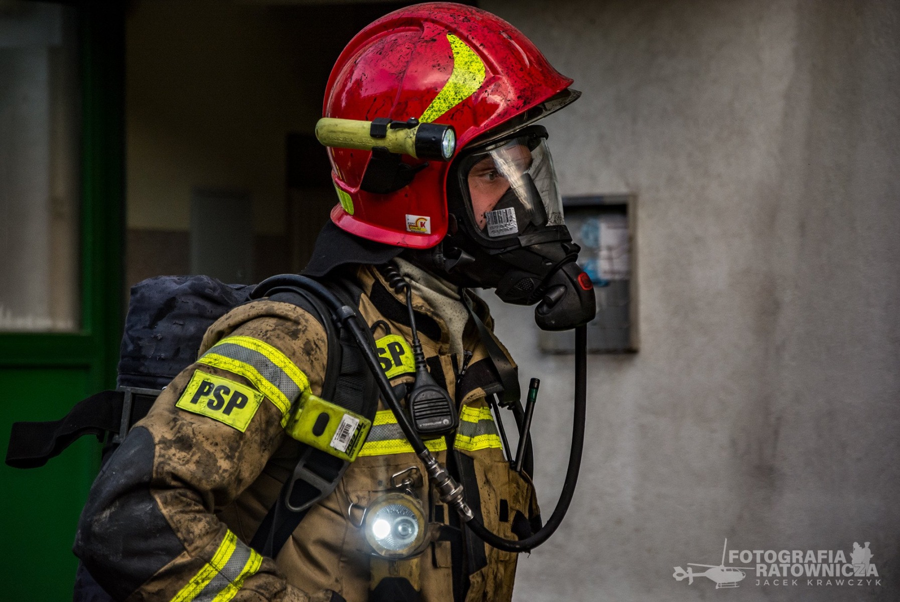 Tragiczny pożar mieszkania w Oświęcimiu