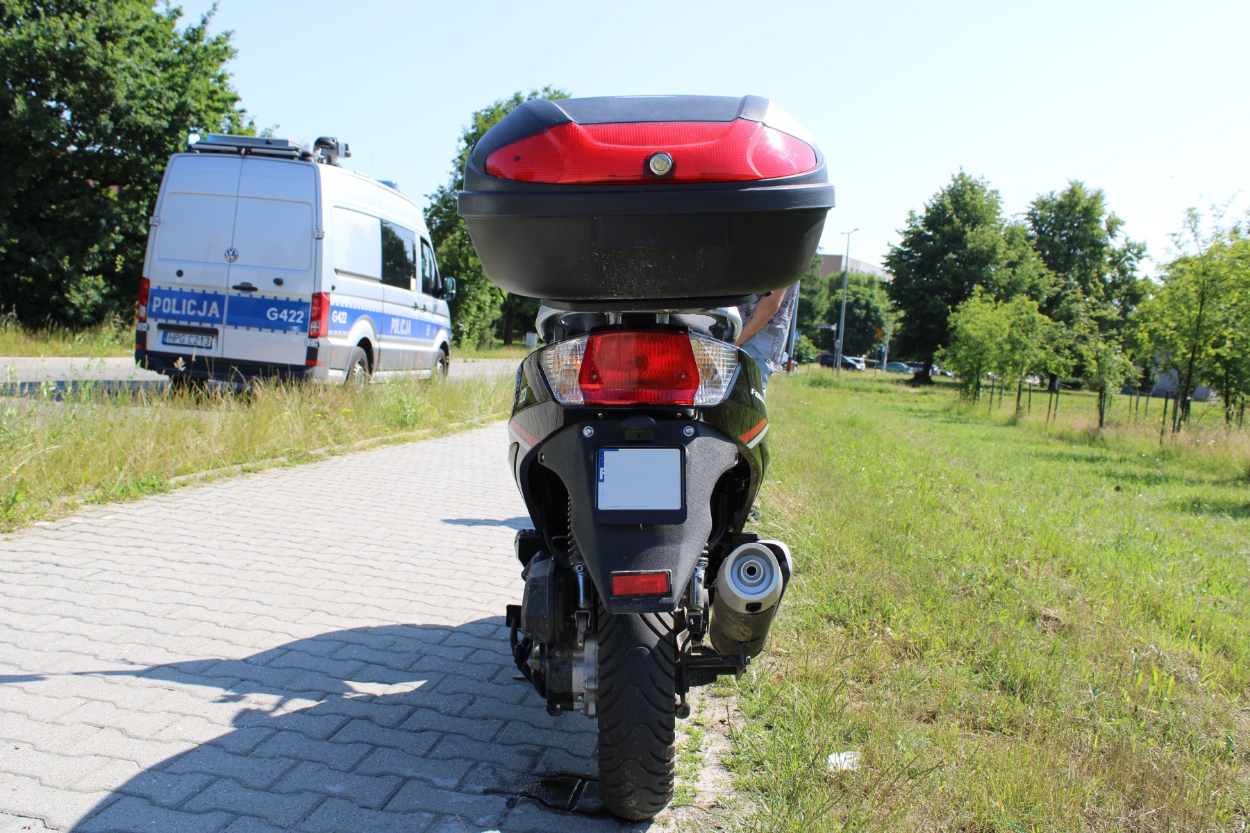 Nietrzeźwa matka wpadła podczas zdarzenia drogowego