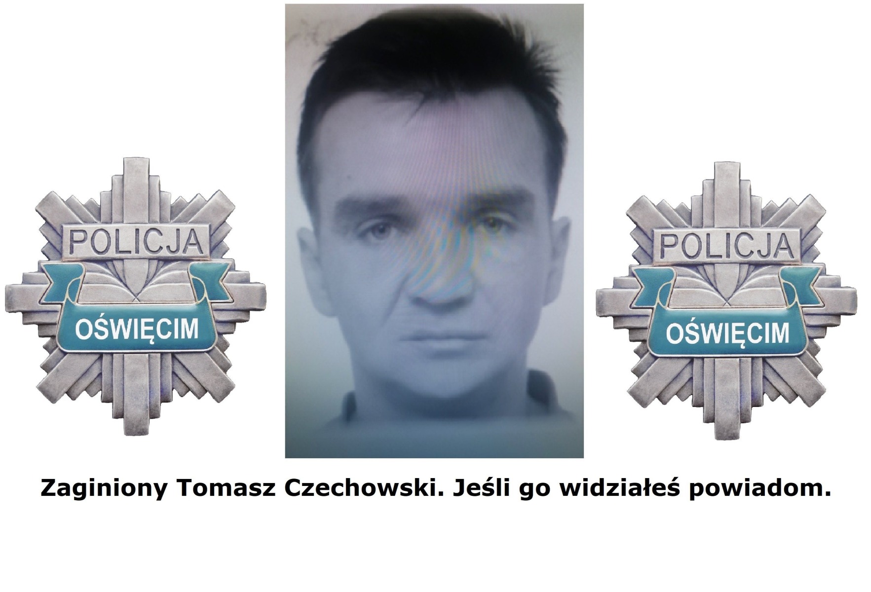 Policja prowadzi poszukiwania zaginionego Tomasza Czechowskiego  