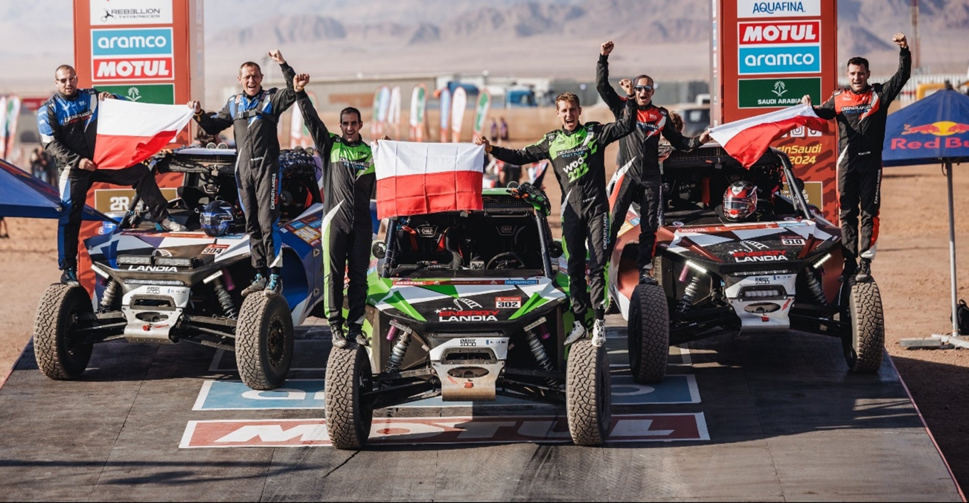 Załogi Energylandia Rally Team najszybsze na prologu Rajdu Dakar 2024