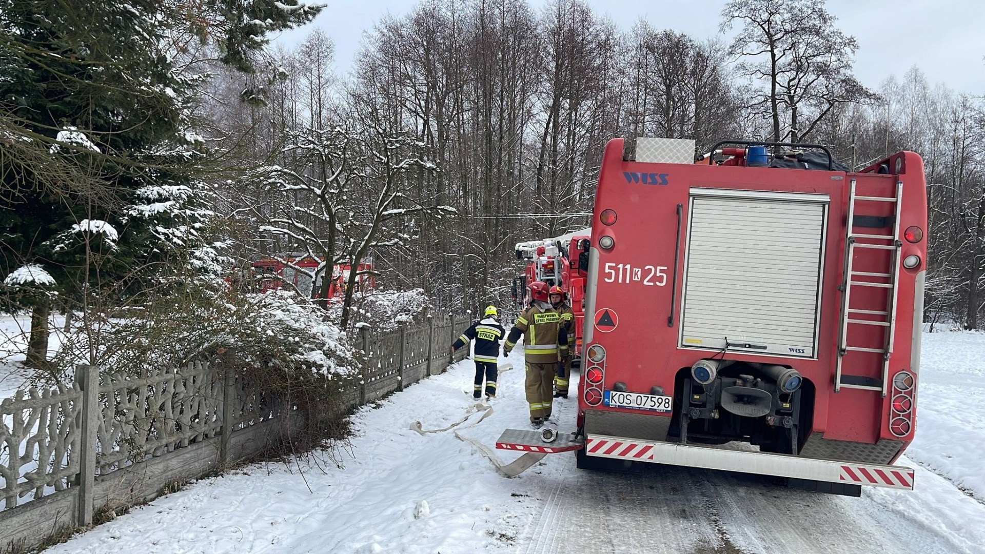 Kolejny pożar poddasza w powiecie oświęcimskim