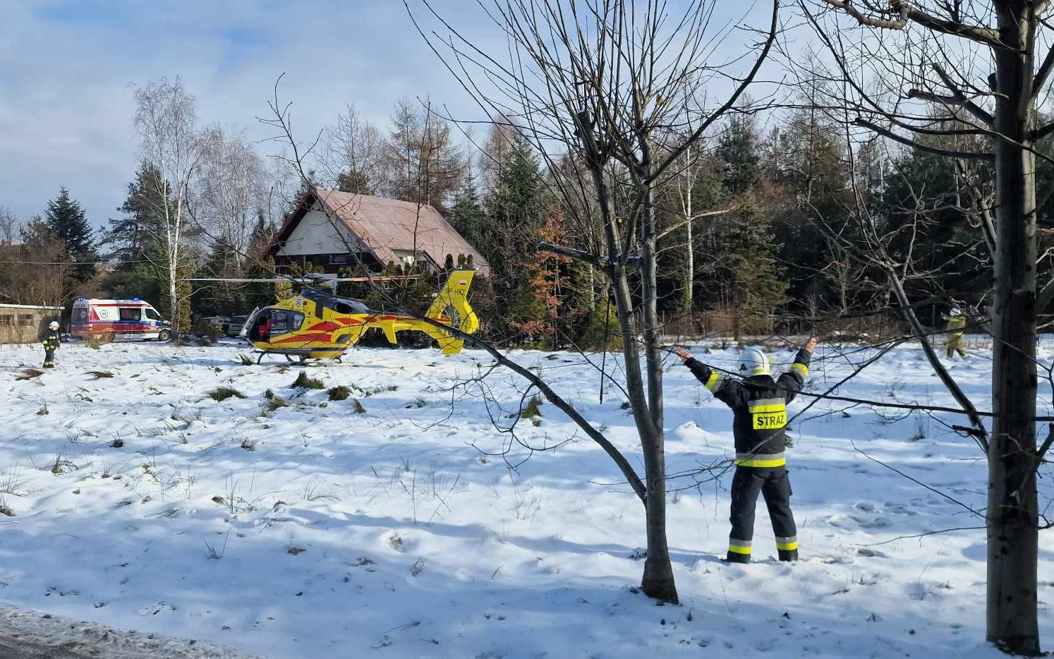 Zgłoszenie NZK u 19-miesięcznego dziecka. Trwa akcja ratunkowa