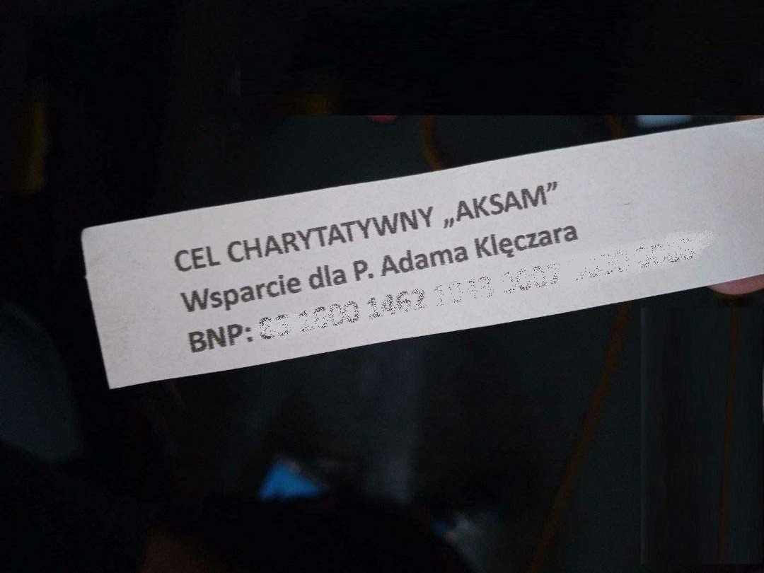 Zamierzał zorganizować nielegalną zbiórkę pieniędzy na rzecz wsparcia firmy po pożarze